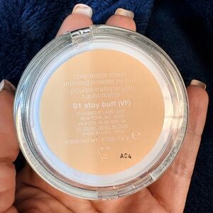 Clinique Stay-Matte Sheer Pressed Powder - Stay Buff (Beige)